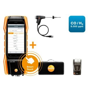 0564 3002 73 Analizzatore di combustione (O2, CO fino a 8.000 ppm, NO integrabile  TESTO