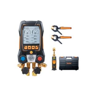 0564 5702 Manifold digitale smart con sonde termometriche a pinza e per il vuoto wireless TESTO