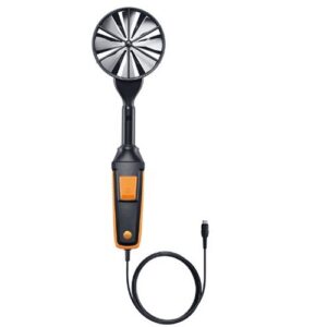 0635 9372 Sonda a elica ultra-precisa Ø 100 mm con sensore di temperatura e cavo TESTO - immagine 1