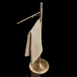 0677-BR Piantana lavabo in ottone brunito TL BATH - immagine 1