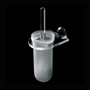 1066-C Portascopino a parete in plexiglass cromato GIGLIO TL BATH