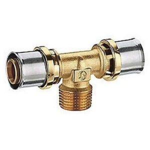 RM153  Raccordo a T filettato maschio RM153Y059 1" x (32 x 3) GIACOMINI