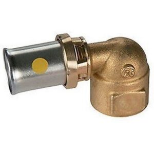 RM129-G Raccordo curvo 90° Multigas RM129Y233 1/2" x (16 x 2) GIACOMINI - immagine 1