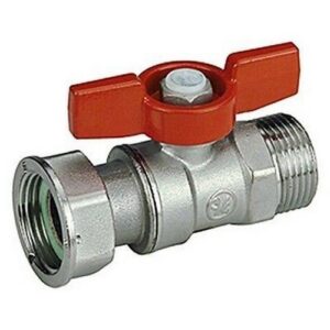 R254P Valvola a sfera per contatori R254PY034 3/4"M x calotta 3/4"F GIACOMINI - immagine 1