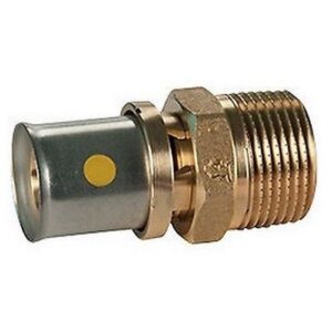 RM107-G Raccordo diritto maschio Multigas RM107Y233 1/2" x (16 x 2) GIACOMINI - immagine 1