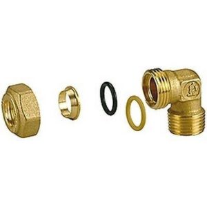 R562 Raccordo curvo 90° filettato maschio R562Y113 1/2" x 14 GIACOMINI - immagine 1