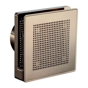 11316 Aspiratore elicoidale Punto EVO Ø 100 mm con cuscinetti a sfere e Time color oro giallo ME 100/4" LL T ORO GIALLO-YELLOW GOLD VORTICE