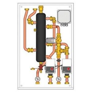 R586P-1 Gruppo di miscelazione termostatica R586PY024 3/4" GIACOMINI