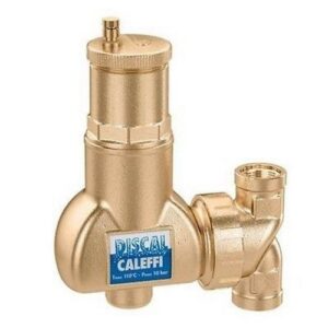 551706 DISCAL Disaeratore per tubazioni verticali 1" CALEFFI - immagine 1