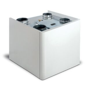 12210 Recuperatore di calore centralizzato calore ad altissima efficienza, installazione pavimento/parete, involucro in lamiera verniciata VORT HR 550 AVEL VORTICE