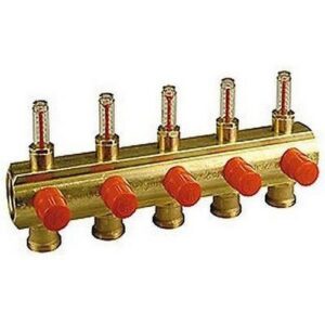 R553M Collettore distribuzione di mandata R553MY009 1" x 18 /9 GIACOMINI - immagine 1