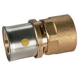 RM109-G Raccordo diritto F Multigas RM109Y233 1/2" x (16 x 2) GIACOMINI - immagine 1