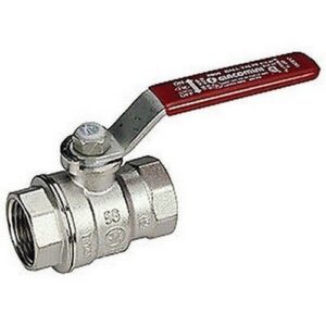 R850 Valvola con attacchi F-F maniglia a leva R850X023 1/2" GIACOMINI - immagine 1