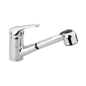 13-1085-31-C MISCELATORE LAVELLO CON DOCCIA ESTRAIBILE OTTONE VSA