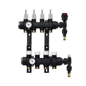 1416.06.40 Kit collettori compatti in polimero 1" 8 vie RBM