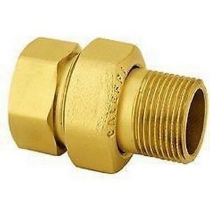 588090 2" F x M a bocchettone Raccordo a tre pezzi CALEFFI - immagine 1