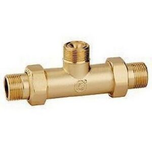 649044 1/2" U4 Tee di by-pass, equilibrati. CALEFFI - immagine 1