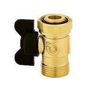 385000 Rubinetto di intercettazione con manopola per derivazioni dei collettori con calotta mobile 23 p.1,5 M x 23 p.1,5 F CALEFFI - immagine 1