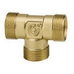 946500   3/4" x 3/4" x 3/4"   Raccordo tee a manicotto.  CALEFFI - immagine 1