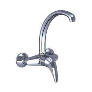 14451 Miscelatore lavello a parete con bocca girevole EURORAMA