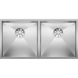 1517259 Lavello sottotop acciaio inox satinato lucido 825x400mm ZEROX 400/400-U   BLANCO