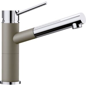 1517634 Miscelatore cucina con doccetta estraibile ALTA-S Compact Tartufo / Cromato BLANCO - immagine 1