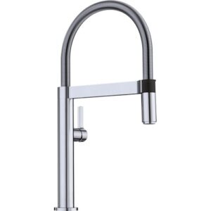 1519844 Miscelatore con doccetta in metallo  CULINA-S Mini Effetto Inox BLANCO - immagine 1