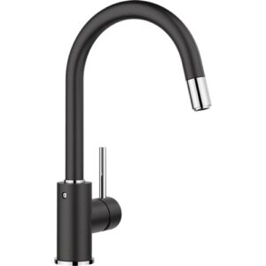 1521455 Miscelatore a canna alta con doccetta estraibile MIDA-S Antracite BLANCO - immagine 1