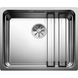 1521841 Lavello sottotop inox 500x400mm con barre multifunzione ETAGON 500-U BLANCO