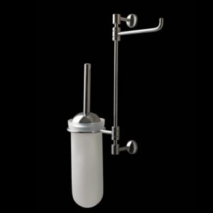 1526-C Portascopino con portarotolo a parete orientabile RIVIERA TL BATH