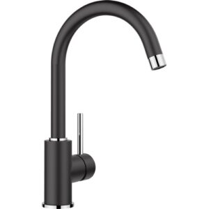 1526145 Miscelatore a canna alta  MIDA Nero BLANCO - immagine 1