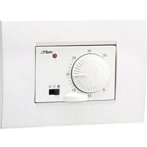 1552.00.02 Termostato ambiente elettronico Installazione ad incasso RBM