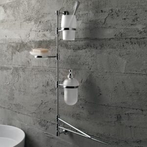 1558-C Colonna attrezzata con accessori orientabili RIVIERA TL BATH - immagine 1