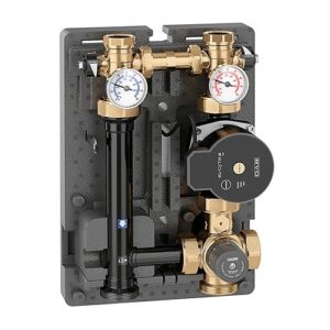 166600HE5 Gruppo di regolazione termostatica per impianti di riscaldamento  DN 25 CALEFFI