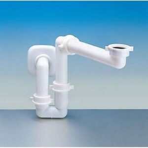 A.1115.01 Sifone Spazio Bagno Ø32 Per Lavabo F1"/1¼" Uscita Lira