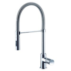 167527 Miscelatore lavello con molla e doccetta EURORAMA