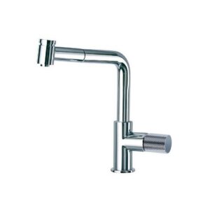 167609 Miscelatore lavello con bocca girevole e doccetta estraibile 2 getti EURORAMA