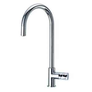 168601 Miscelatore lavello con bocca girevole e doccetta estraibile EURORAMA