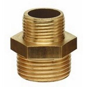 3028.04 NIPLEX DOPPIA VITE RIDOTTO MASCHIO MASCHIO GIALLO 1/4 X 1/8