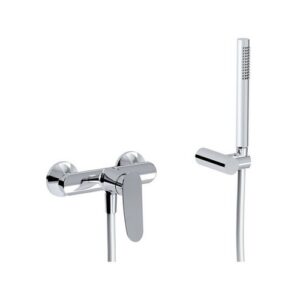 173150 Miscelatore doccia esterno con doccetta e flessibile m 1,50 EURORAMA