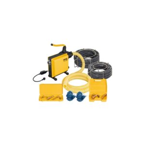 174011R220 Macchina elettrica pulizia tubazioni tubi Ø20–250 mm Set 22 + 32 REMS
