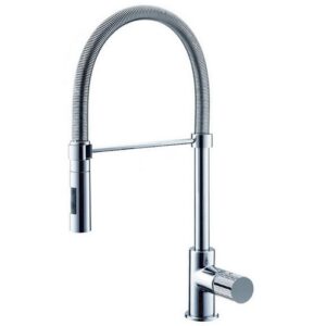 178527 Miscelatore lavello con molla e doccetta 2 getti EURORAMA