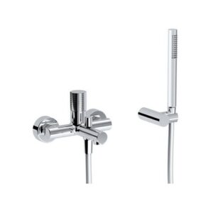 179210 Miscelatore vasca esterno con doccetta e flessibile EURORAMA