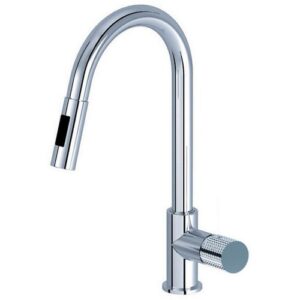 179600 Miscelatore lavello con bocca girevole e doccetta estraibile EURORAMA - immagine 1