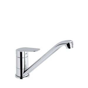 180500B Miscelatore lavello con basetta in metallo con bocca girevole EURORAMA - immagine 1