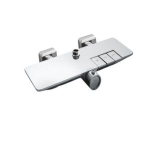 18077 Miscelatore Termostatico a mensola Pianoforte CRM 1/2 sup. 1/2 inf.  DAMAST