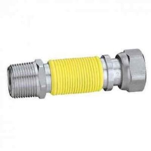 841420 Giunto estensibile in acciaio inox, per impianti a gas 1/2" CALEFFI