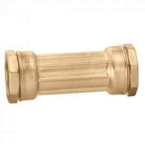 870025 DECA - Raccordo a manicotto, per riparazioni, in ottone Ø 25 CALEFFI - immagine 1