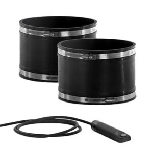 20218 Coppia manicotti per connessione in serie di 2 unità Ø 160mm e flussostato KIT FSG-FLS 160 - FSL 160 VORTICE