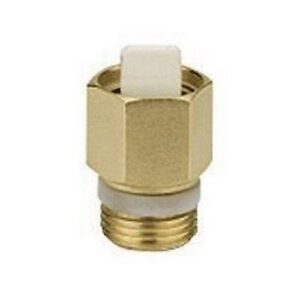 561300 3/8" M Rubinetto d'intercettazione automatico  valvole sfogo aria CALEFFI - immagine 1